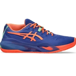 Asics GEL-RESOLUTION X padelschoenen heren dark cobalt vivid coral