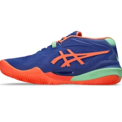 Asics GEL-RESOLUTION X padelschoenen heren dark cobalt vivid coral