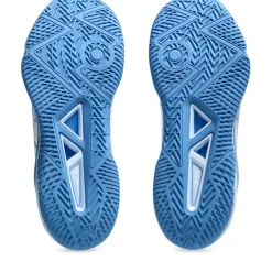 Asics Gel-Tactic 12 indoorschoenen dames white light blue