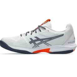 Asics Solution Speed FF 3 Clay tennisschoenen heren white greyish purple