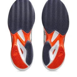 Asics Solution Speed FF 3 Clay tennisschoenen heren white greyish purple