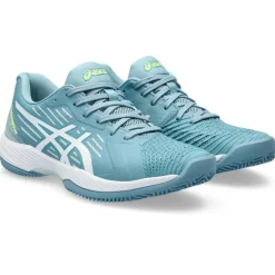Asics Solution Swift FF Clay tennisschoenen dames gris blue white