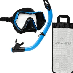 Atlantis Samana Pro Combo snorkelset black ocean