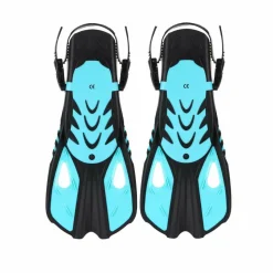 Atlantis Snapper zwemvliezen black turquoise - EU 37 - 41