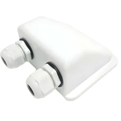 Atlas Solar  Dakdoorvoer voor zonnepaneel kabels met blindplug  wit