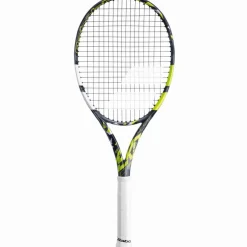 Babolat Pure Aero Team tennisracket grijs geel wit
