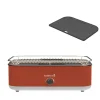 Barbecook E-Carlo elektrische barbecue red inclusief contactplaat