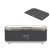 Barbecook E-Carlo elektrische barbecue midnight grey inclusief contactplaat