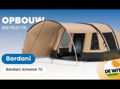 Bardani AirWave 300 Deluxe TC opblaasbare tent beige