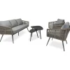 Bardani Azori loungeset 5-delig taupe