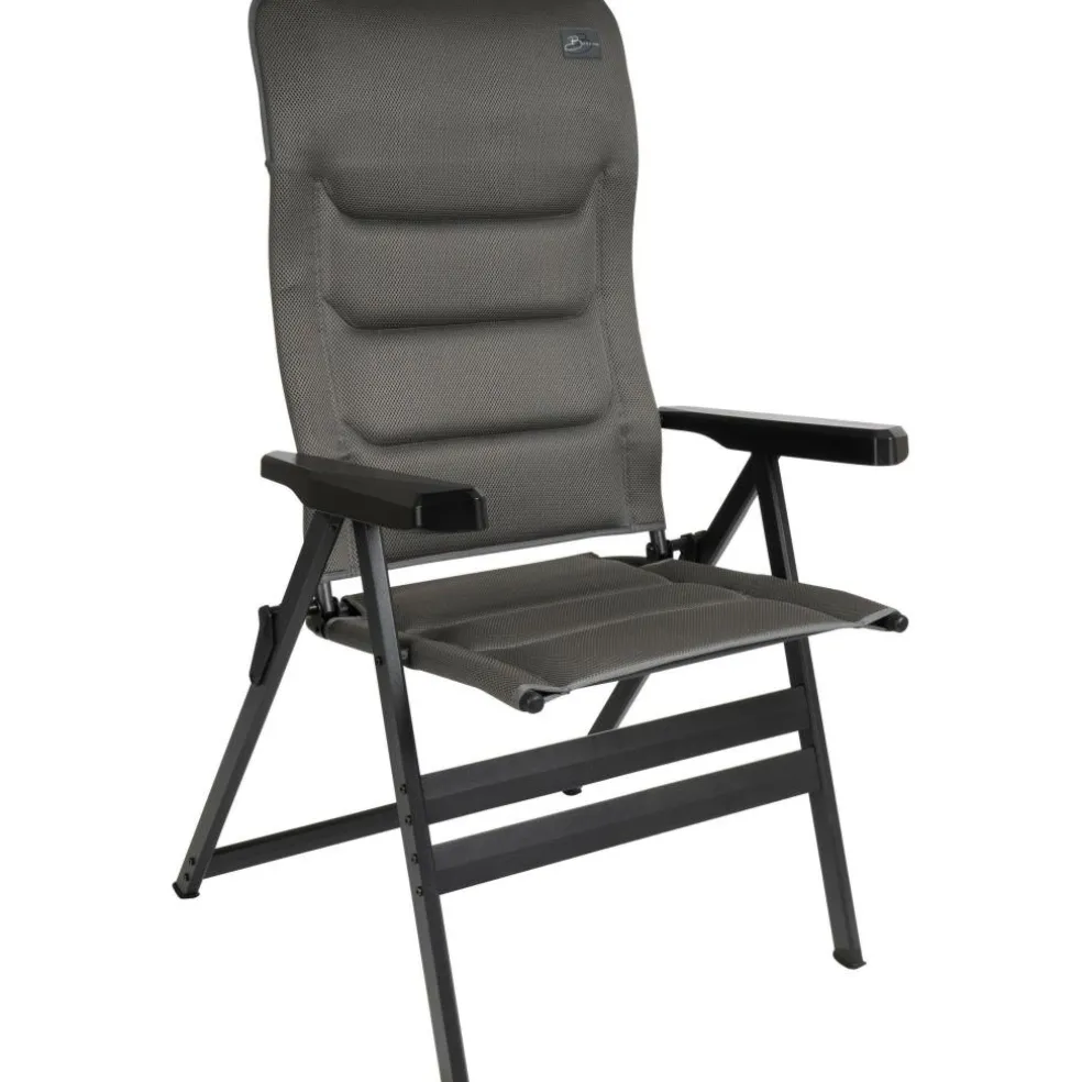 Bardani Bernardo XL 3D Comfort campingstoel platina grey