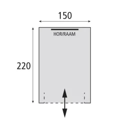 Bardani Bolero schuurtent grey