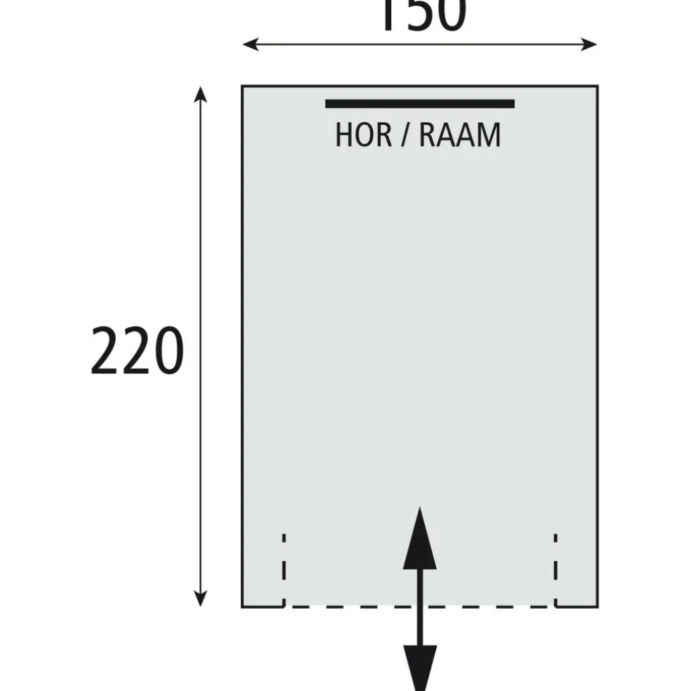 Bardani Faro schuurtent grey