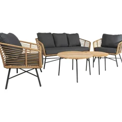 Bardani Madero loungeset bamboo 5-delig