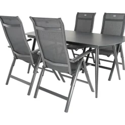 Bardani Olivia 180 x 100 cm Alice 4 tuinset grey