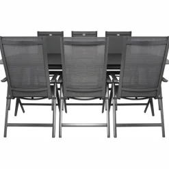 Bardani Olivia 240 x 100 cm Aruba 6 tuinset grey