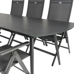 Bardani Olivia 240 x 100 cm Aruba 6 tuinset grey