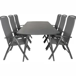 Bardani Olivia 240 x 100 cm Capri 6 tuinset grey