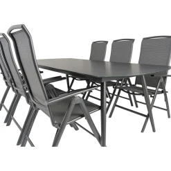 Bardani Olivia 240 x 100 cm Capri 6 tuinset grey