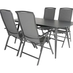 Bardani Olivia 180 x 100 cm Capri 4 tuinset grey