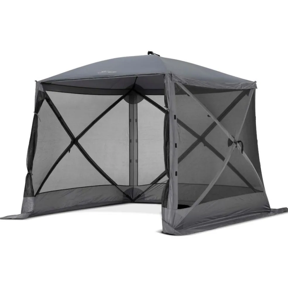 Bardani Quick Lodge 4 partytent 244 x 244 cm grey