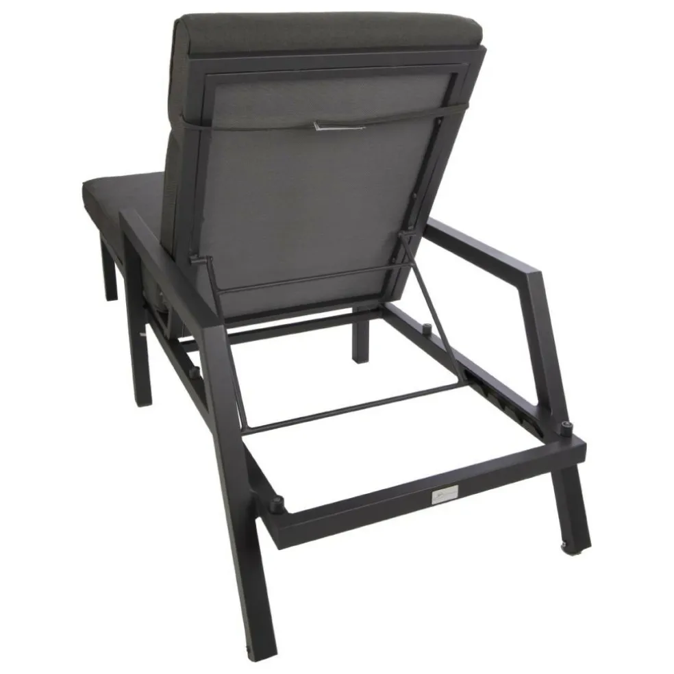 Bardani Quinta ligbed anthracite inclusief kussen