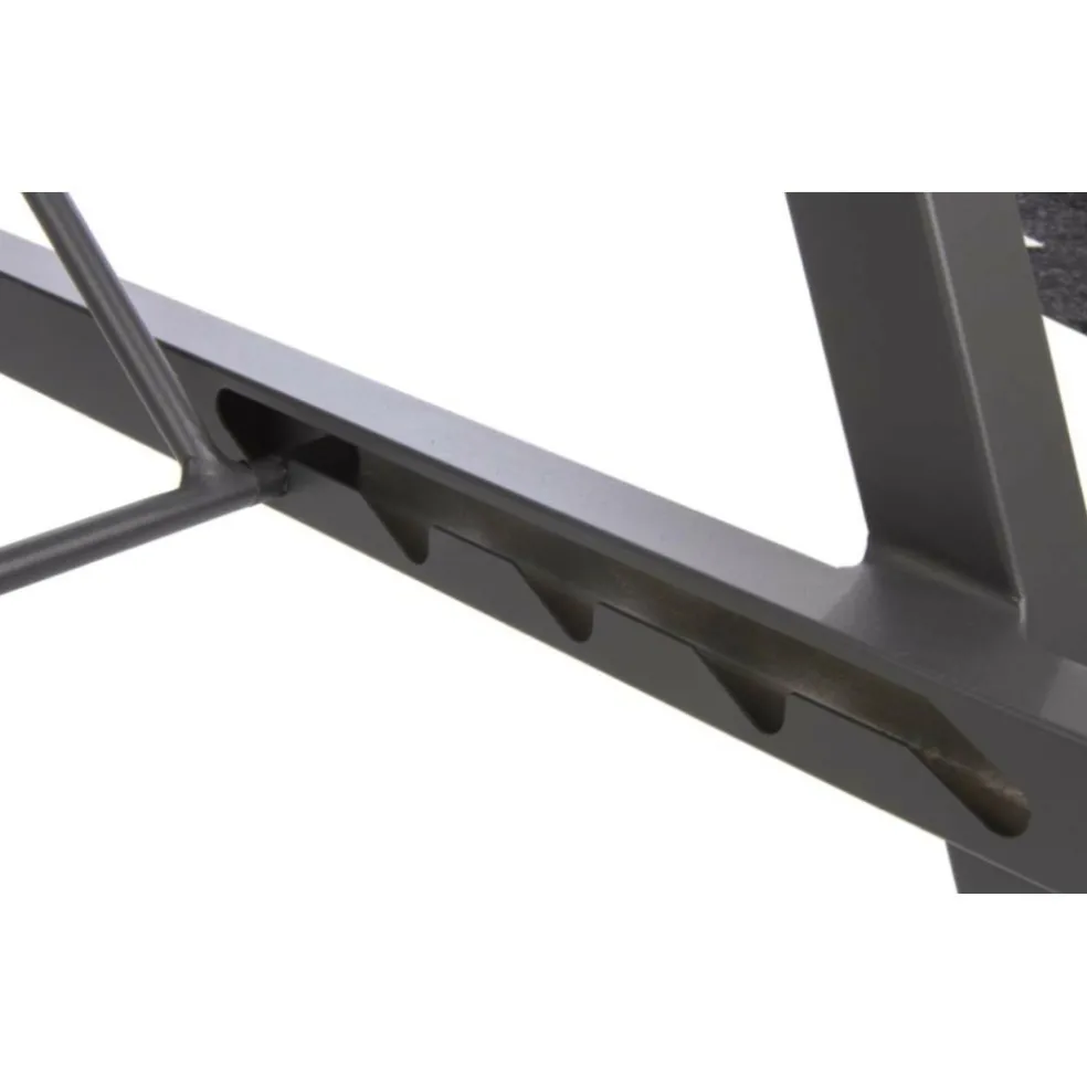 Bardani Quinta ligbed anthracite inclusief kussen