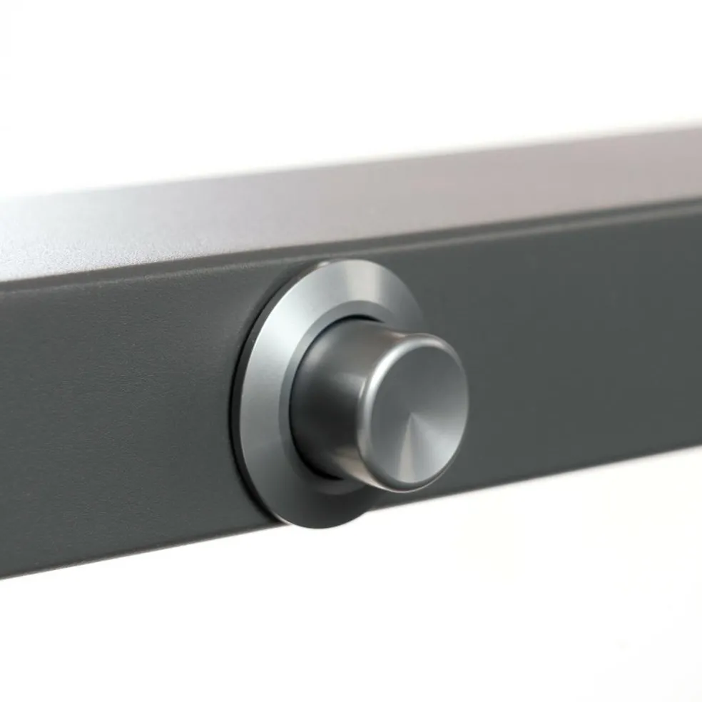 Bardani Quinta verstelbare tuinstoel antraciet