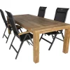 Bardani Roma 240 Alice 4 tuinset verstelbaar teak antraciet