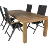 Bardani Roma 240 Aruba 4 tuinset verstelbaar teak antraciet teak