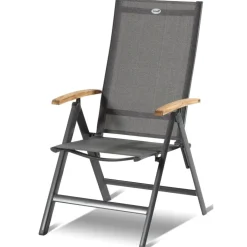 Bardani Roma 240 Aruba 6 tuinset verstelbaar teak antraciet