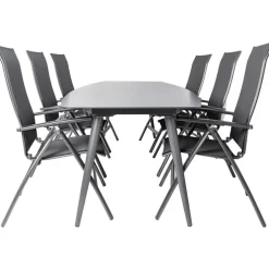 Bardani Rosario Legato verstelbaar 260 x 105 cm tuinset 7-delig