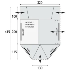 Bardani Trailrider Air bustent