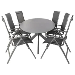 Bardani Varesse 240 x 180 cm Legato 6 tuinset antraciet