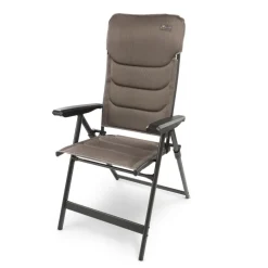 Bardani Vermillion X 3D Comfort campingstoel platina grey