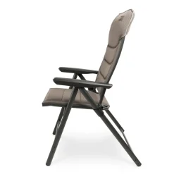 Bardani Vermillion X 3D Comfort campingstoel platina grey