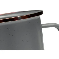 Barebones Emaille mok 473 ml grey 2-pack