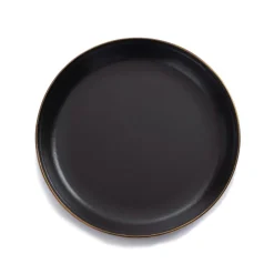 Barebones Emaille plat bord  ø 210 mm charcoal 2-pack