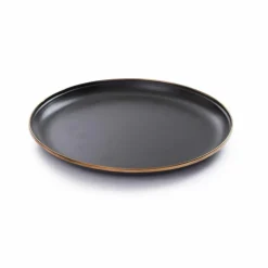 Barebones Emaille plat bord ø 280 mm charcoal 2-pack