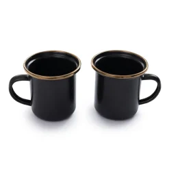 Barebones Espresso mok 148 ml charcoal 2-pack