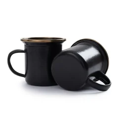 Barebones Espresso mok 148 ml charcoal 2-pack