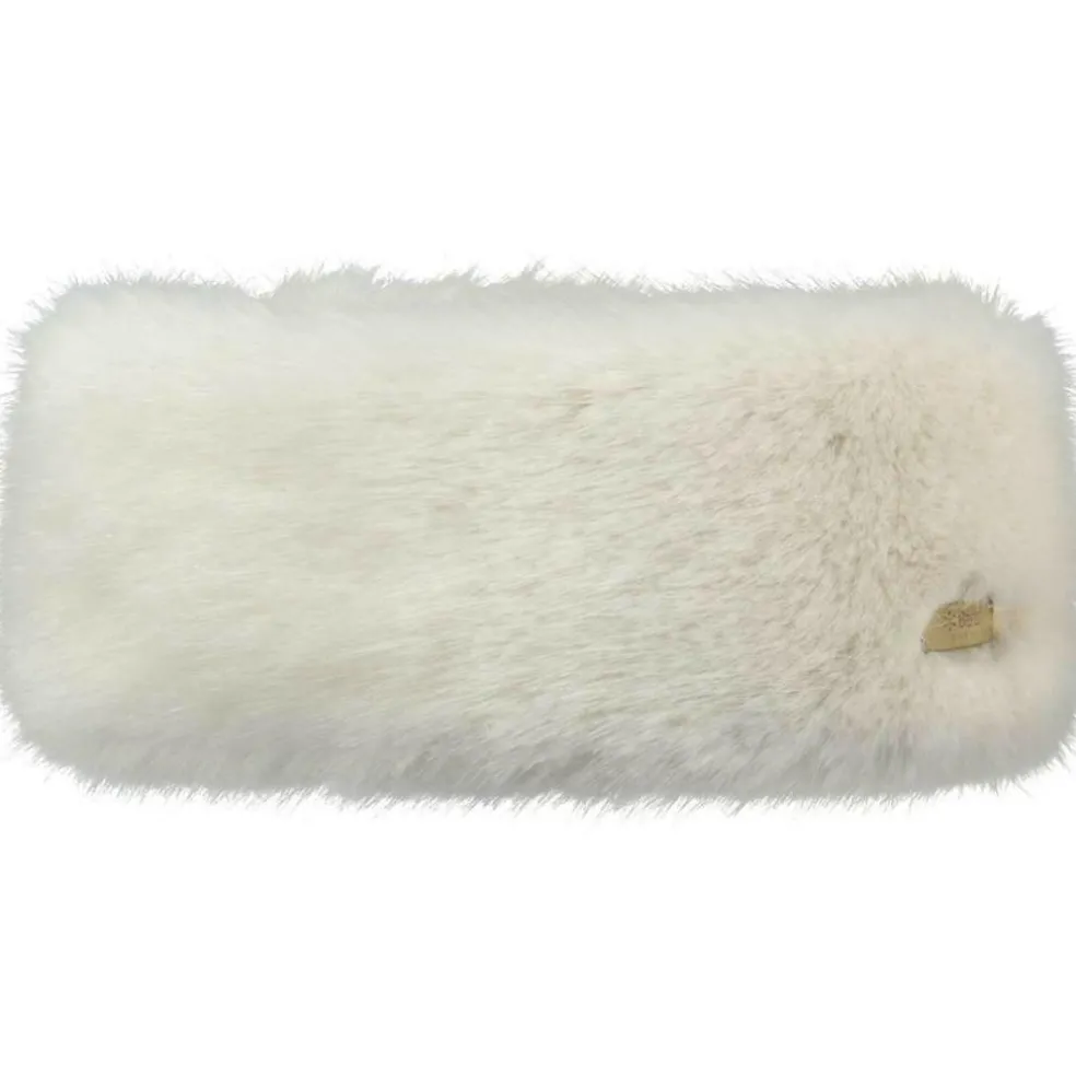 Barts Fur hoofdband dames white