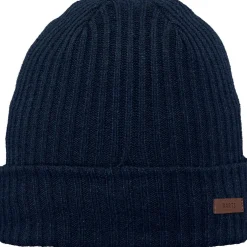 Barts Wilbert Turnup muts heren navy
