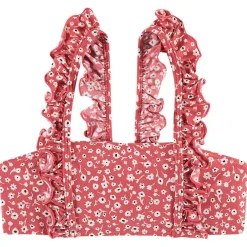 Beachlife Ditsy Flower ruches mini bikini top junior