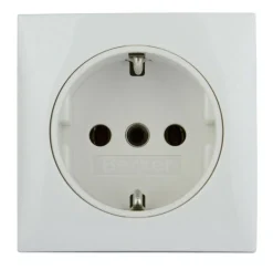 Berker wandcontactdoos wit