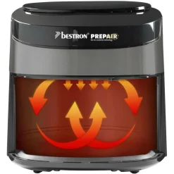 Bestron AAF7004DTG digitale airfryer titan