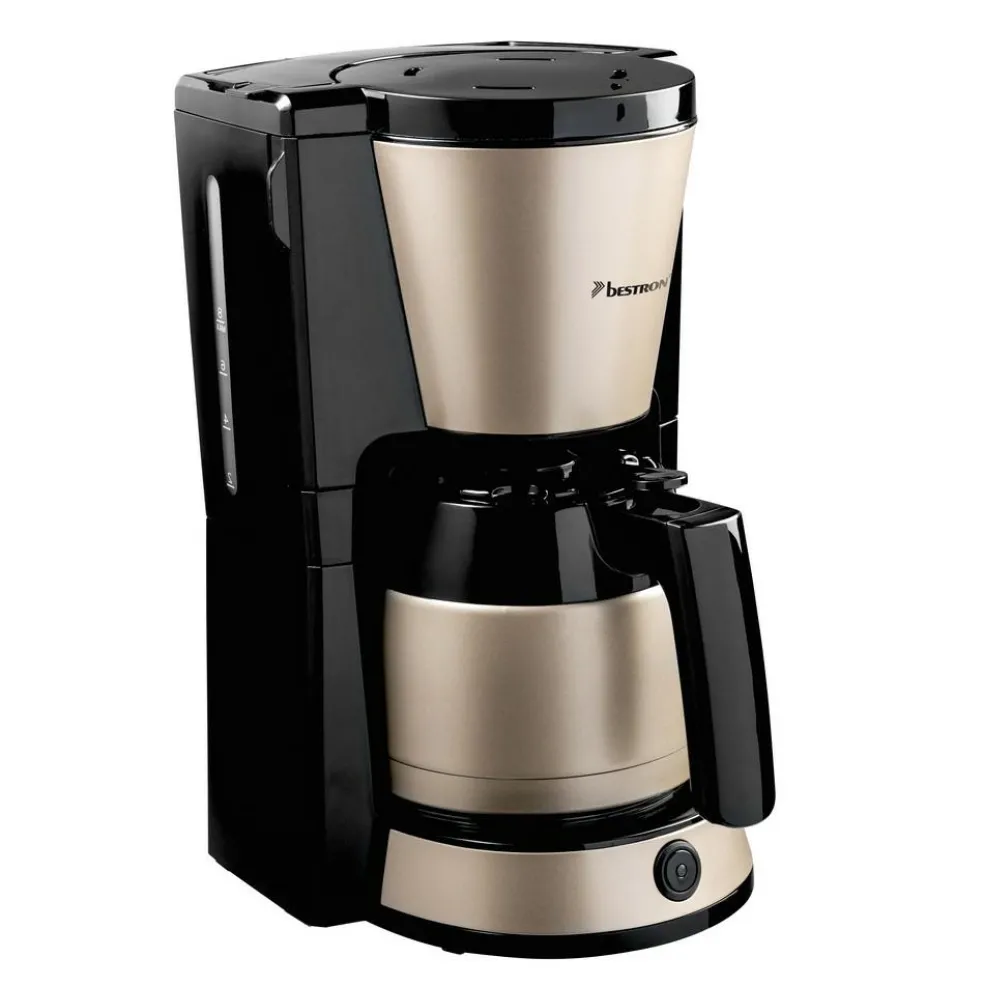 Bestron ACM1000SAT koffiezetapparaat satin