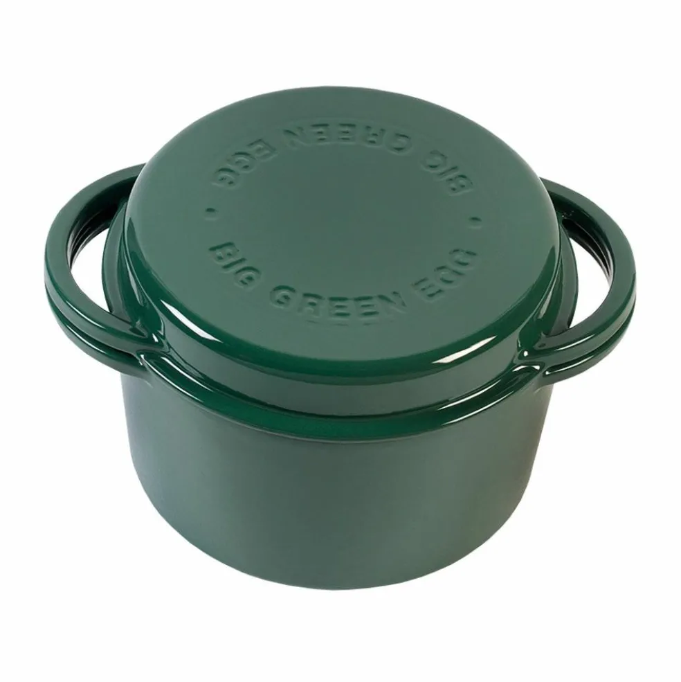 Big Green Egg Gietijzeren dutch oven rond