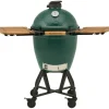 Big Green Egg  Large houtskoolbarbecue met onderstel en zijtafels
