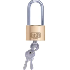 Black & Decker  Lang hangslot messing 50 mm